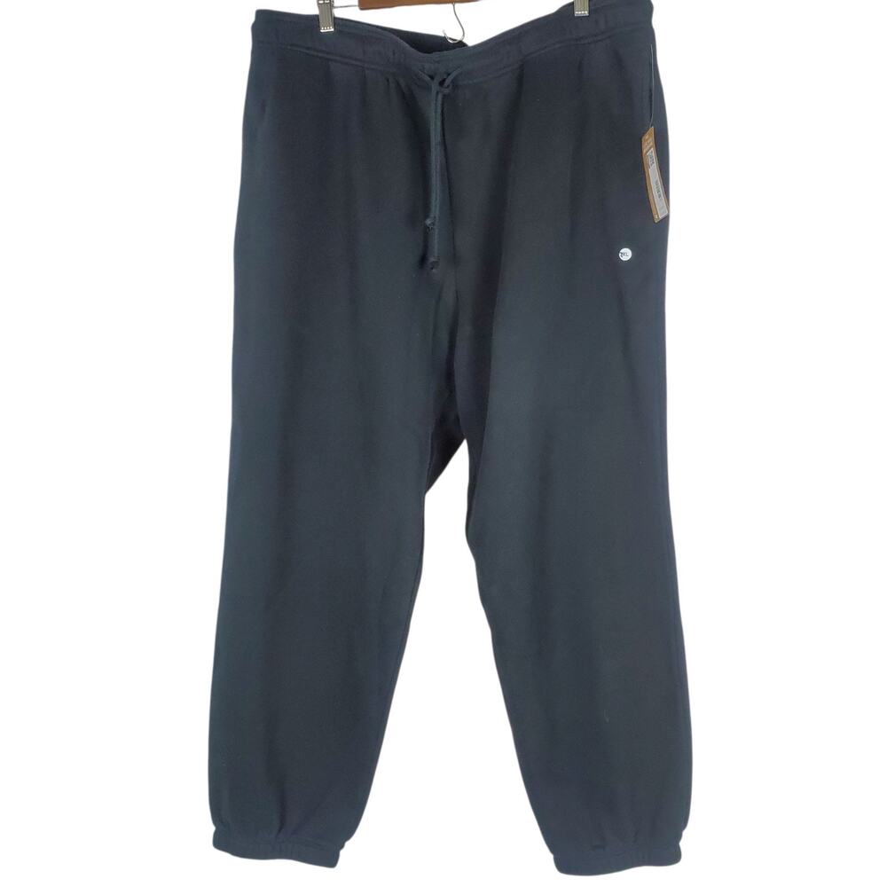 NEW Eddie Bauer Vintage Soft Jogger Sweatpants Womens 2X Black Relaxed Fit 28"